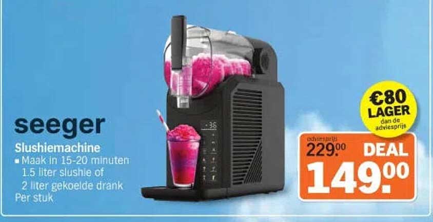 seeger Slushiemachine