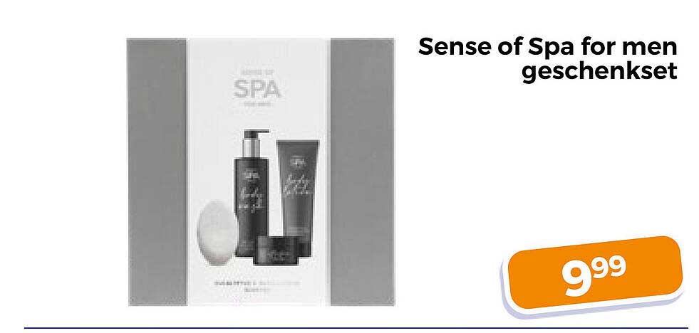 Sense of Spa for men geschenkset
