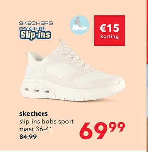 Skechers Hands Free Slip-ins slip-ins bobs sport maat 36-41 €15 korting