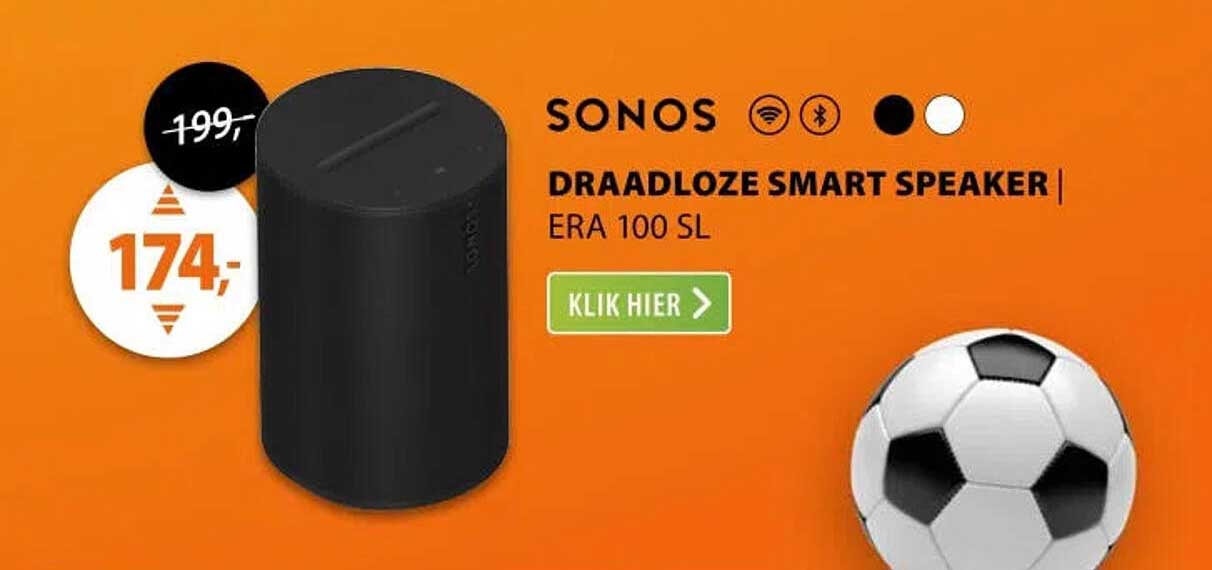 SONOS DRAADLOZE SMART SPEAKER | ERA 100 SL