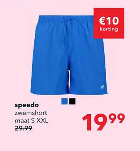speedo zwemshort maat S-XXL