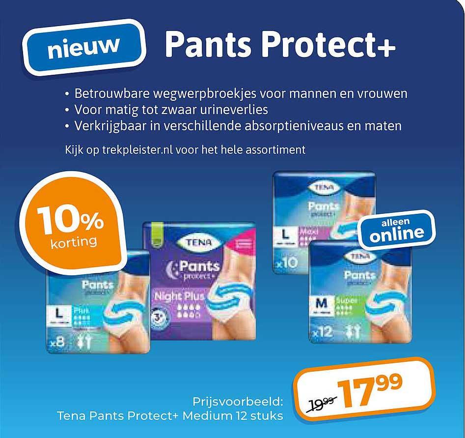 Tena Pants Protect+ Medium 12 stuks