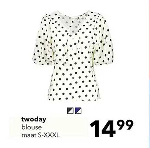 twoday blouse maat S-XXXL