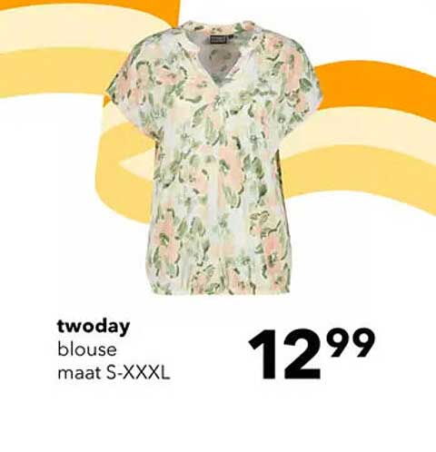twoday blouse maat S-XXXL