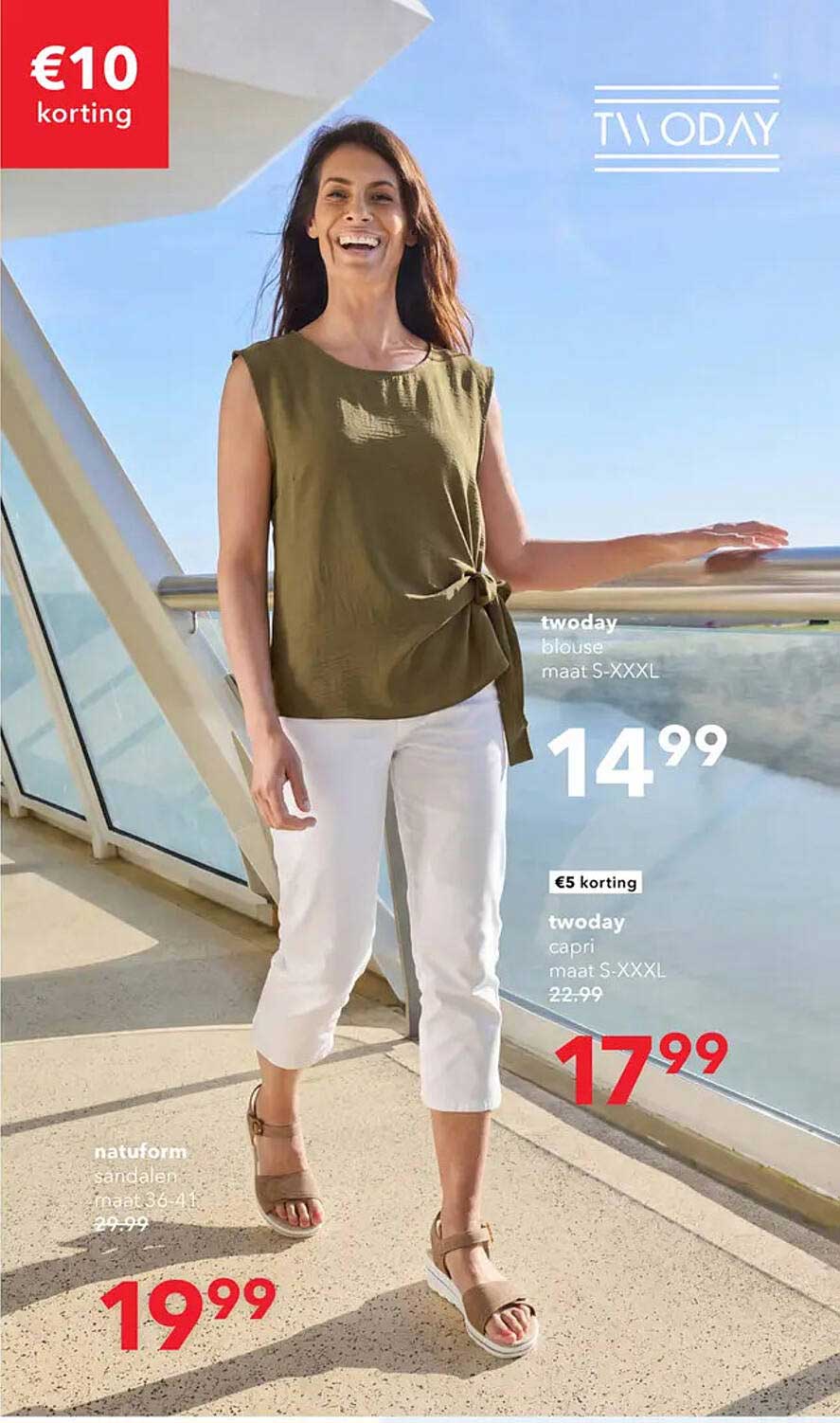 twoday blouse maat S-XXXL