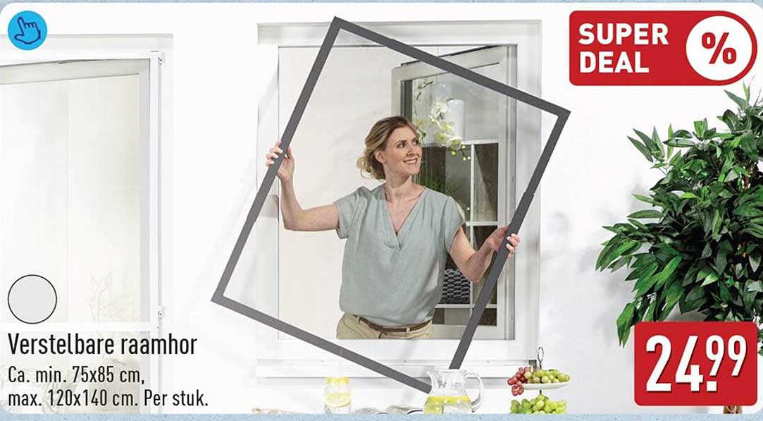 Verstelbare raamhor