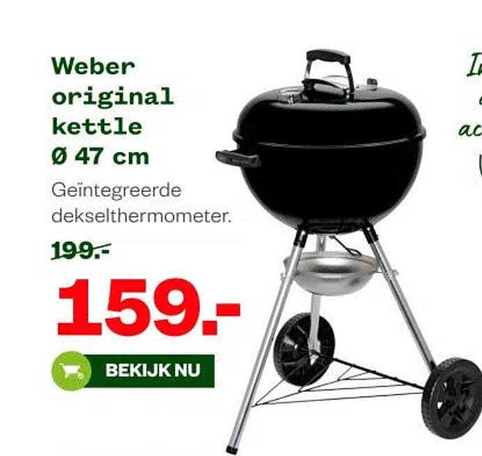 Weber original kettle Ø 47 cm