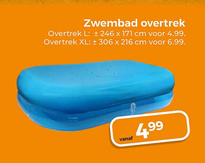 Zwembad overtrek