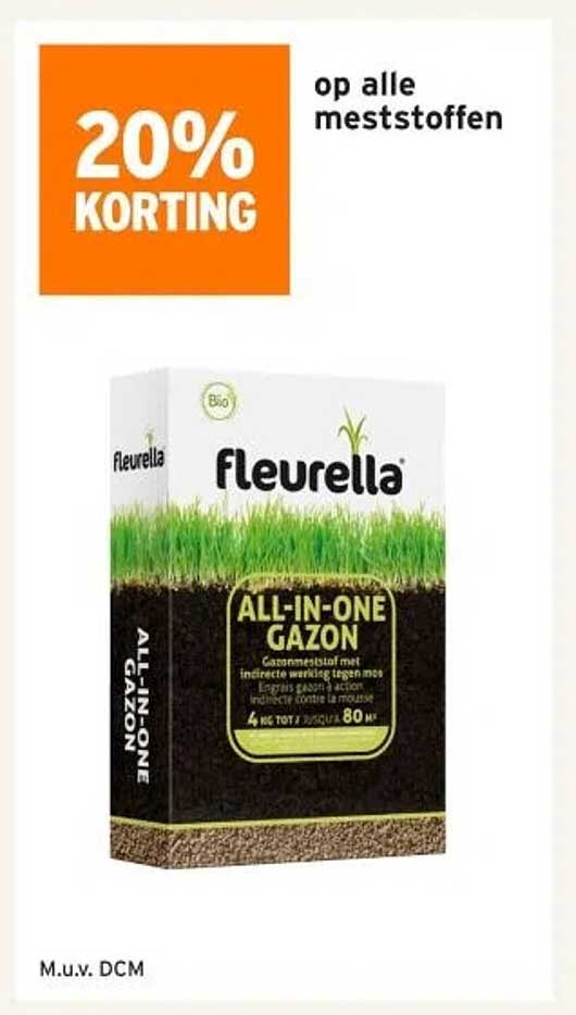 20% KORTING op alle meststoffen
