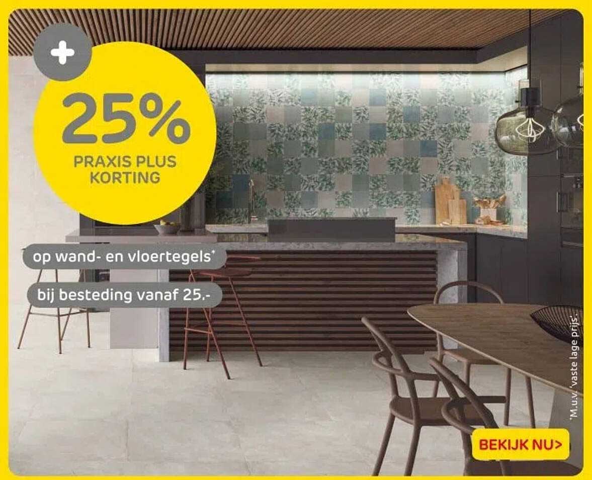 25% PRAKTIJK PLUS KORTING