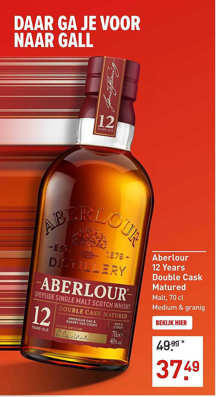Aberlour 12 Years Double Cask Matured