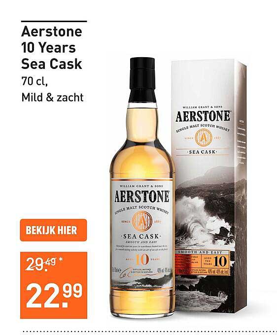 Aerstone 10 Years Sea Cask