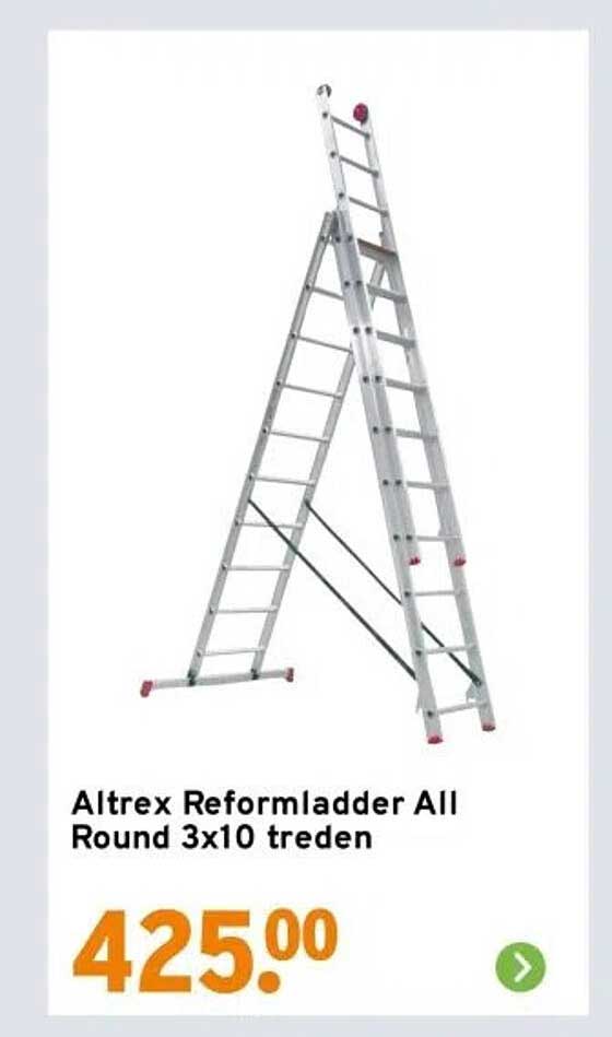 Altrex Reformladder All Round 3x10 treden
