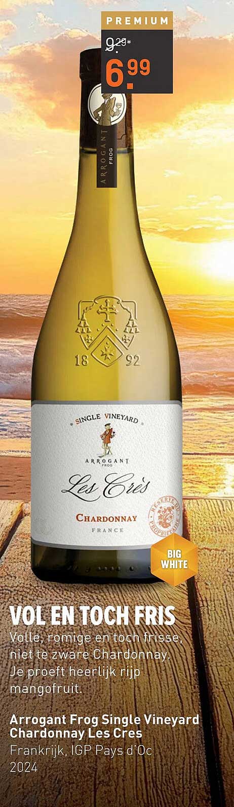 Arrogant Frog Single Vineyard Chardonnay Les Crès