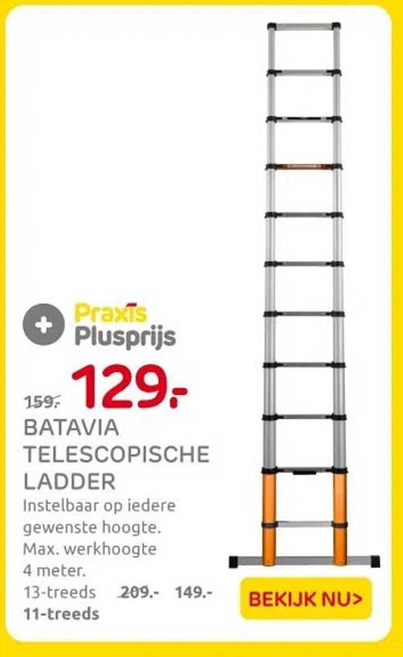 BATAVIA TELESCOPISCHE LADDER