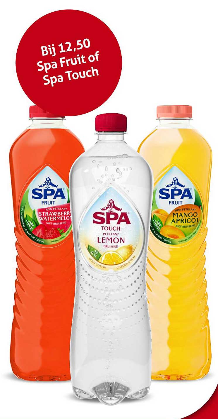 Bij 12,50 Spa Fruit of Spa Touch