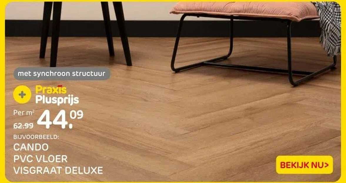 CANDO PVC VLOER VISGRAAT DELUXE