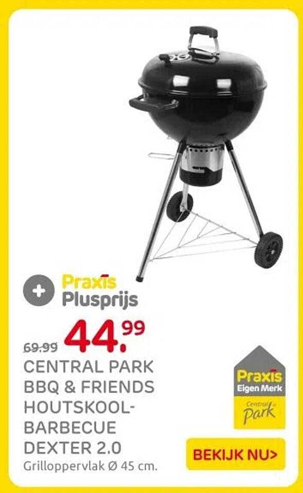 CENTRAL PARK BBQ & FRIENDS HOUTSKOOL-BARBECUE DEXTER 2.0