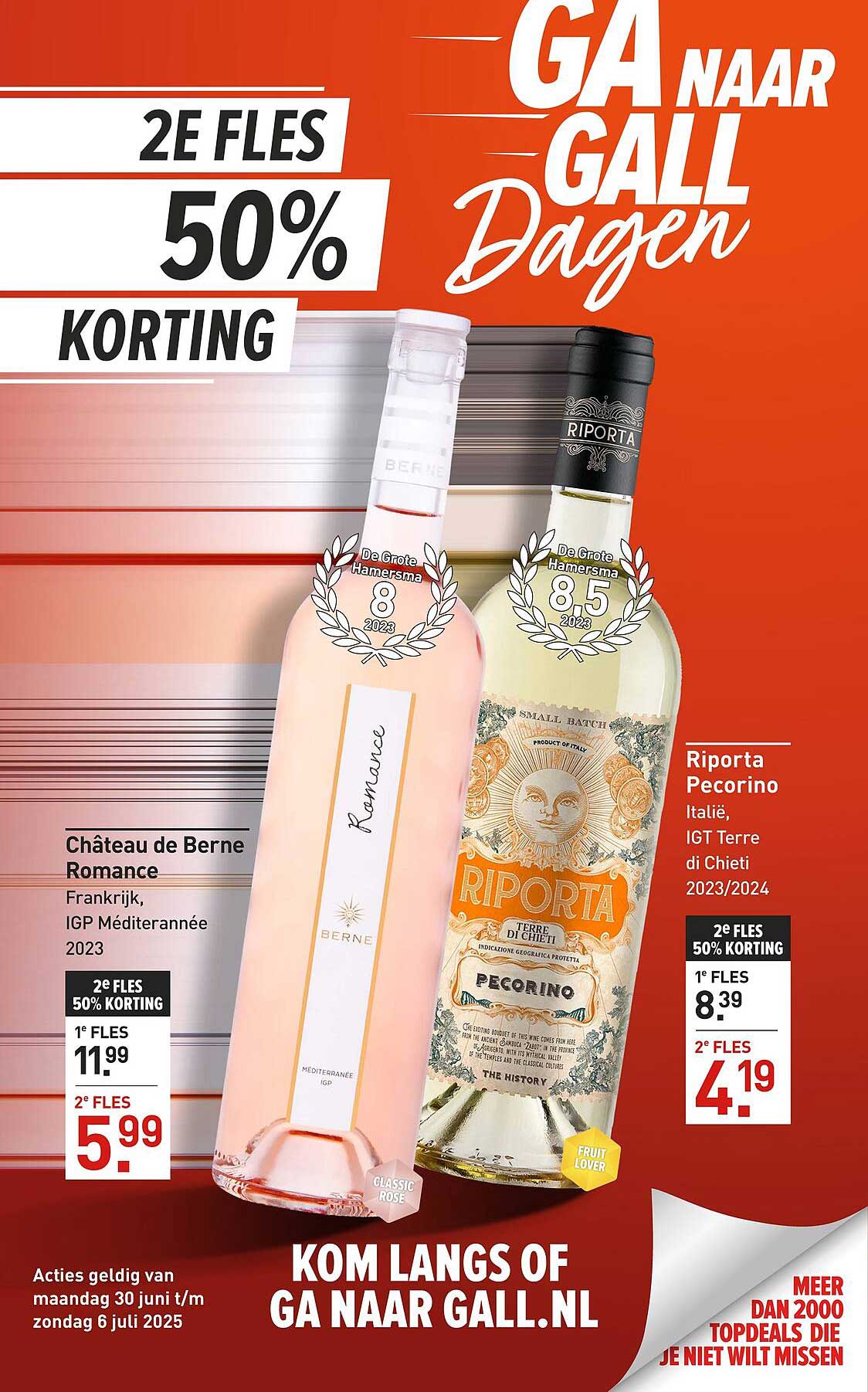 Château de Berne Romance en Riporta Pecorino - 2e fles 50% korting