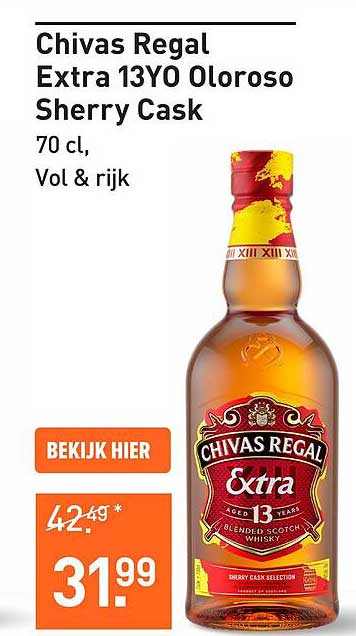 Chivas Regal Extra 13YO Oloroso Sherry Cask