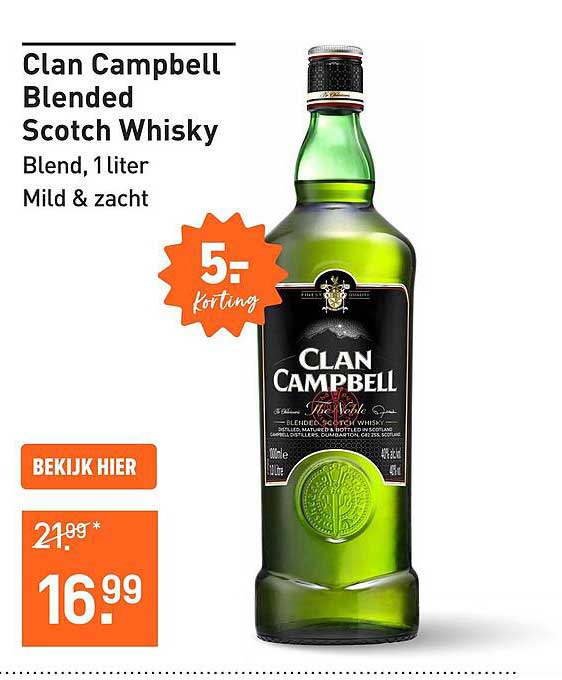 Clan Campbell Blended Scotch Whisky
