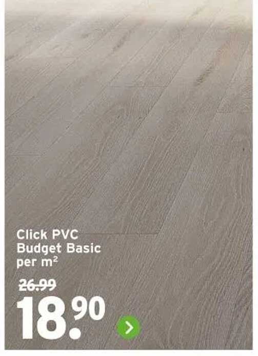 Click PVC Budget Basic per m²