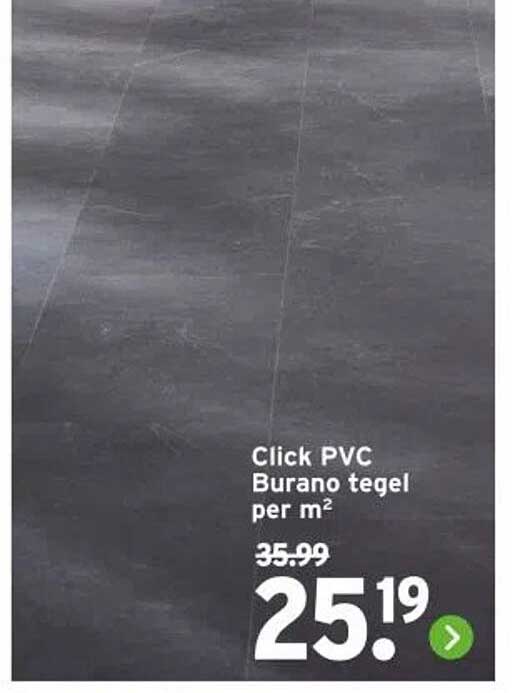 Click PVC Burano tegel per m²