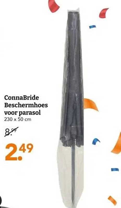 ConnaBride Beschermhoes voor parasol 230 x 50 cm