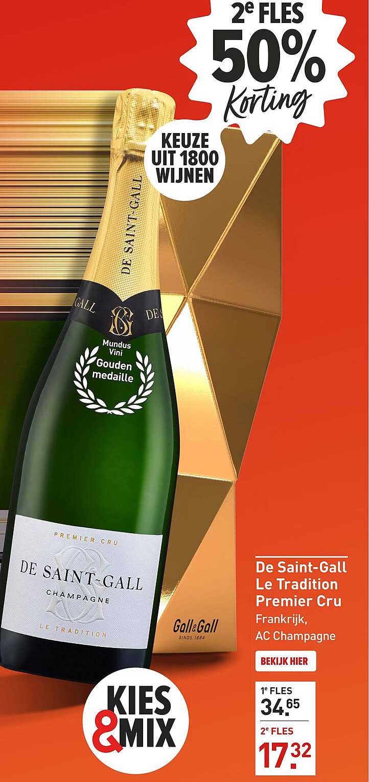 De Saint-Gall Le Tradition Premier Cru