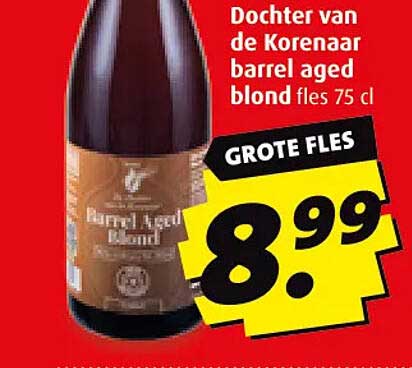 Dochter van de Korenaaar barrel aged blond fles 75 cl