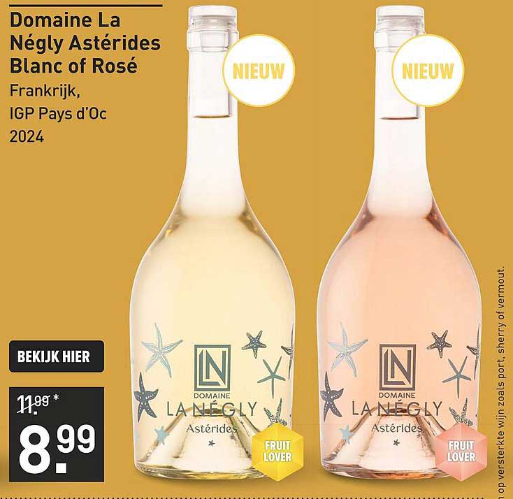 Domaine La Négly Astérides Blanc of Rosé