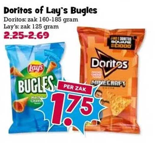 Doritos of Lay's Bugles