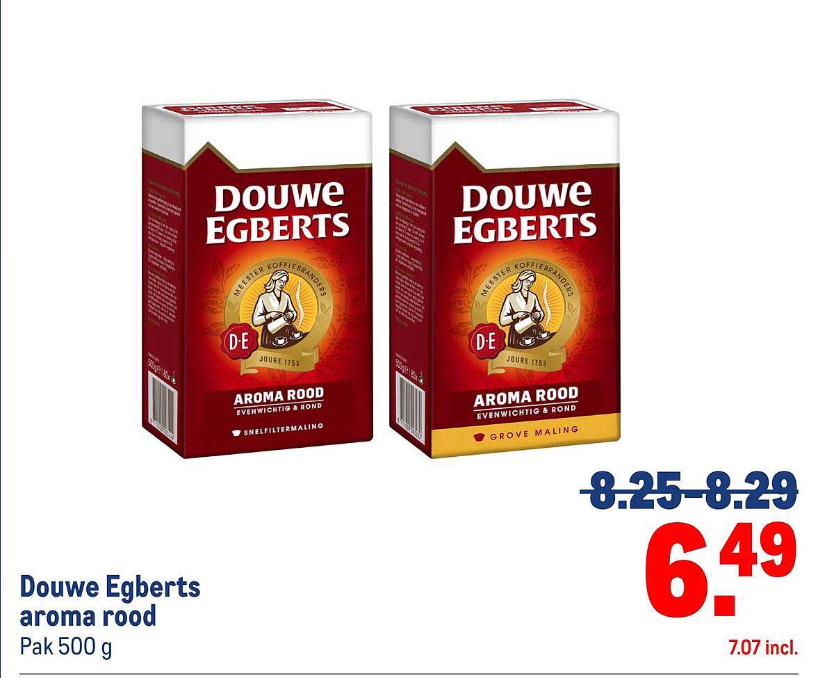 Douwe Egberts aroma rood