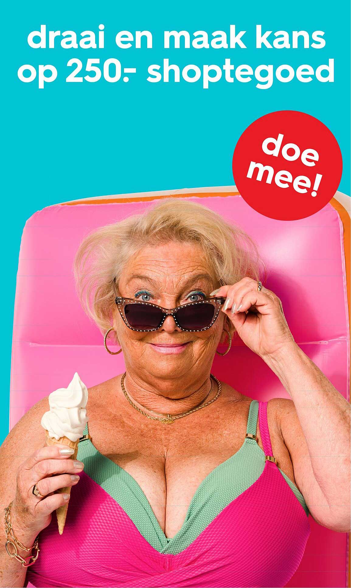 draai en maak kans op 250- shopt tegoed