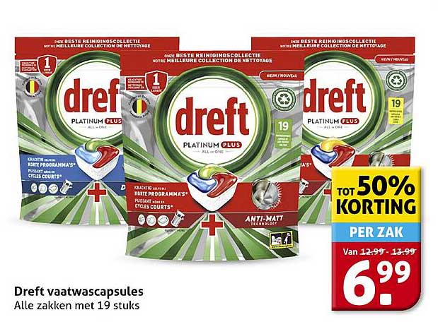 Dreft vaatwascapsules