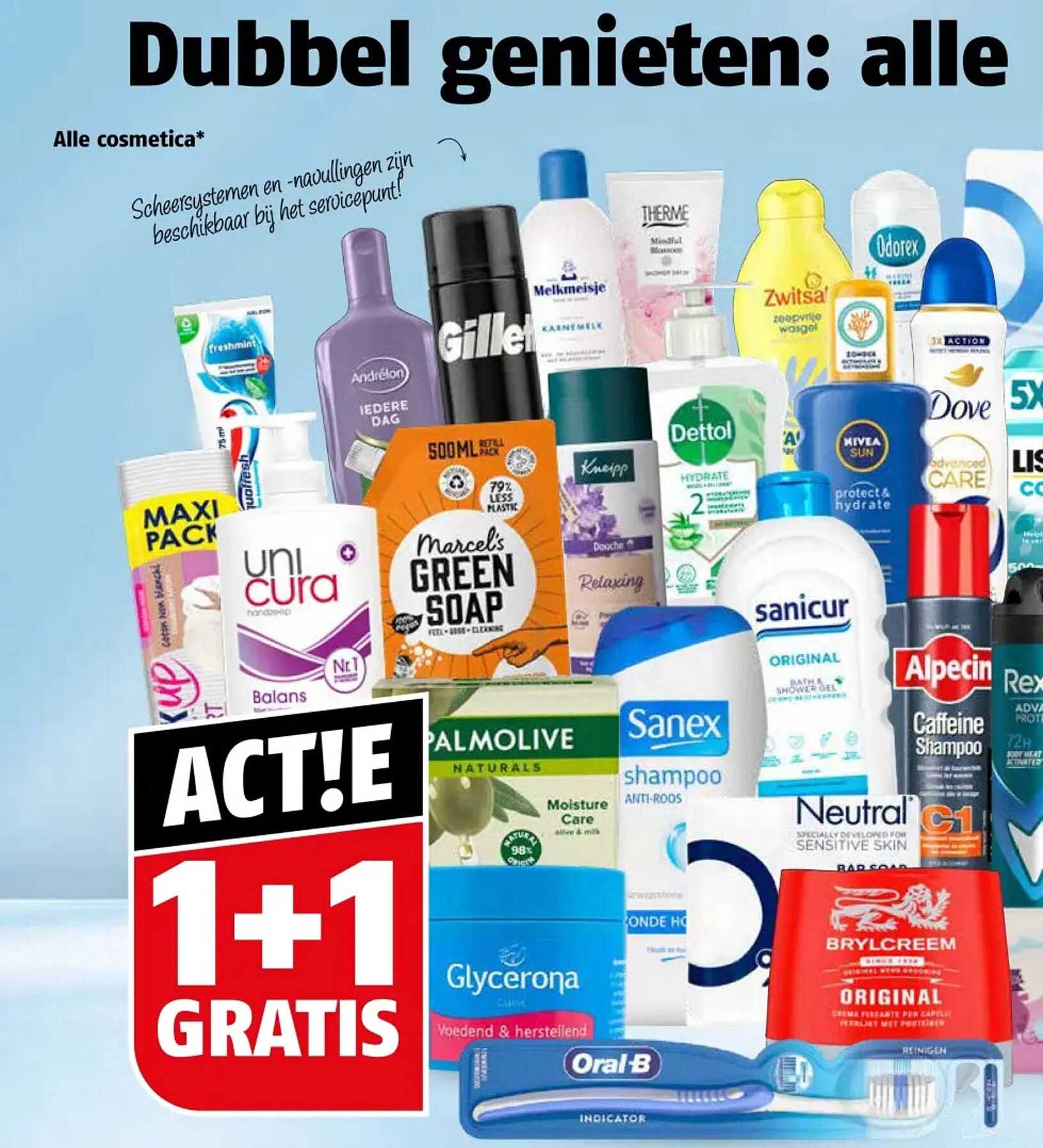 Dubbel genieten: alle cosmetica*