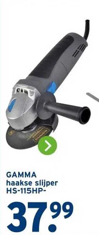 GAMMA haakse slijper HS-115HP