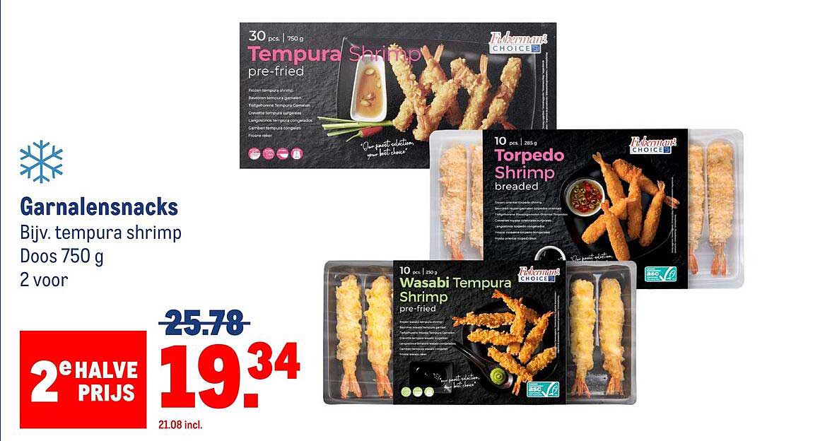 Garnalensnacks