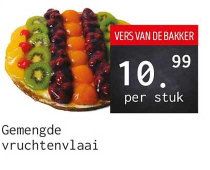 Gemengde vruchtenvlaai