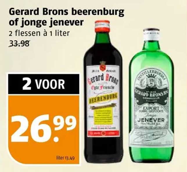 Gerard Brons beerenburg of jonge jenever