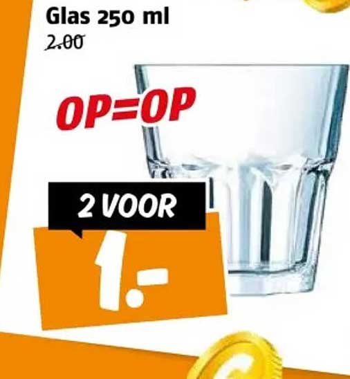 Glas 250 ml