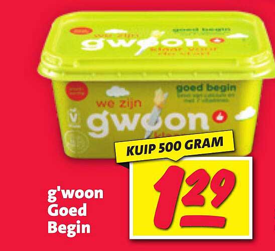 g'woon Goed Begin Kuip 500 Gram