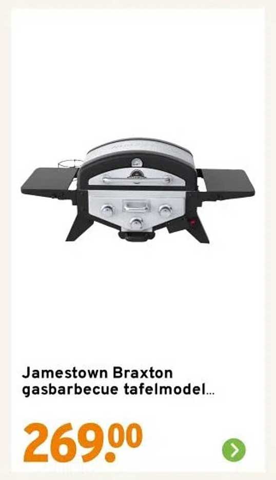 Jamestown Braxton gasbarbecue tafelmodel...