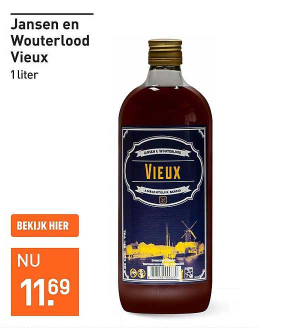 Jansen en Wouterlood Vieux 1 liter
