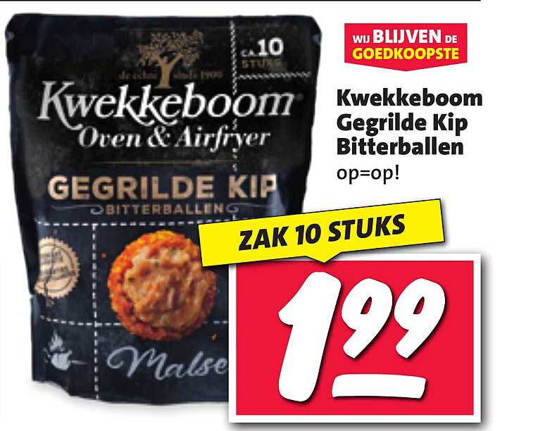 Kwekkeboom Gegrilde Kip Bitterballen