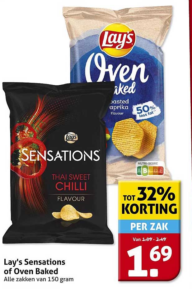 Lay's Sensations of Oven Baked