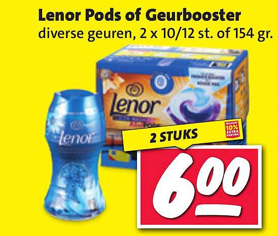 Lenor Pods of Geurbooster