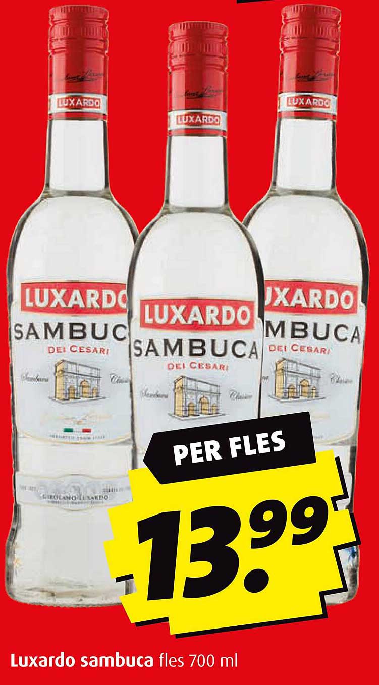 Luxardo sambuca fles 700 ml