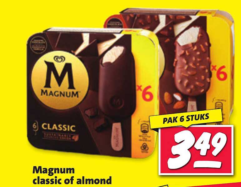 Magnum classic of almond