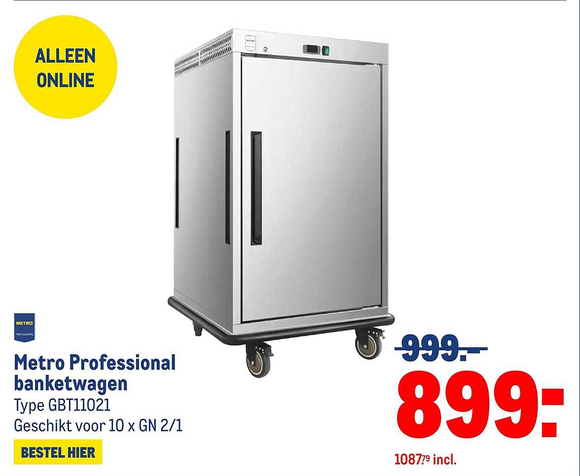 Metro Professional banketwagens Type GBT11021